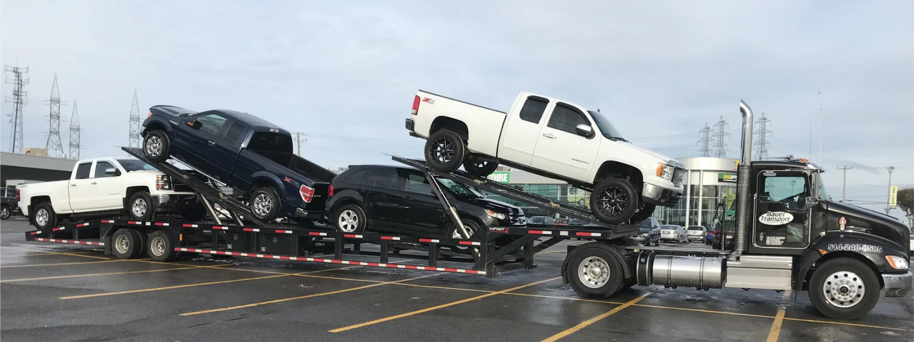 4 Car Trailers - GN450